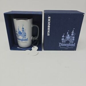 Starbucks Disneyland 60 Diamond Celebration Castle Ceramic Ornament Coffee Mug